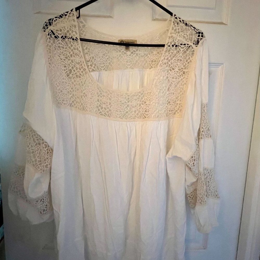 Democracy woven 3/4 Sleeve